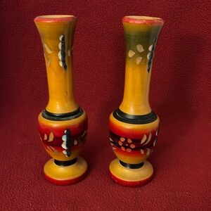 Handmade Wooden Vases